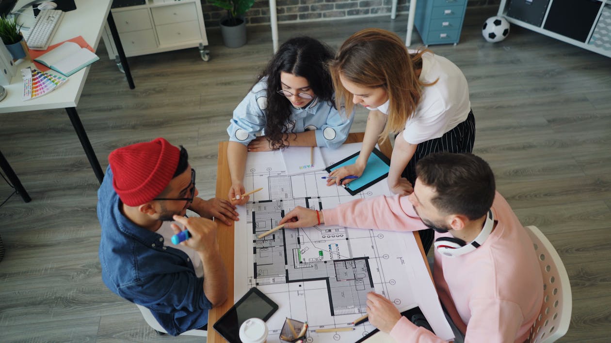 People Working on a Project
